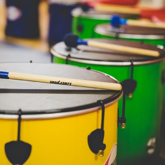 Samba drumming